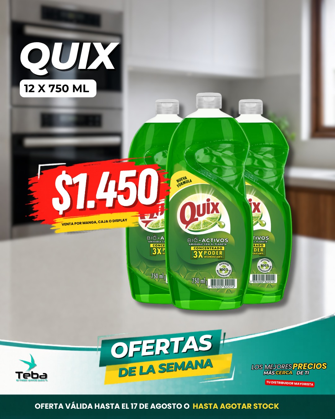 Ofertas de la semana - QUIX 12 X 750 ML