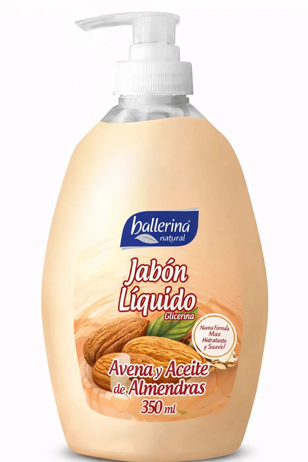 JABON BALLERINA AVENA ALMEN FR 350ML