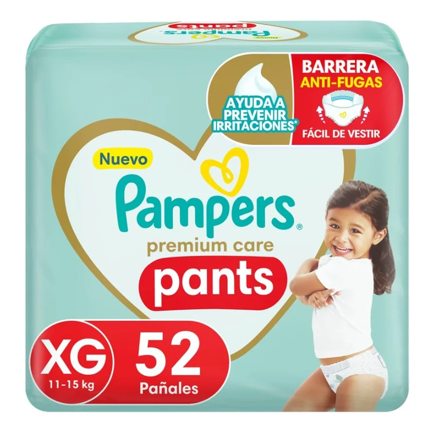 PAMPERS PANTS PC XGD 52 PADSX2